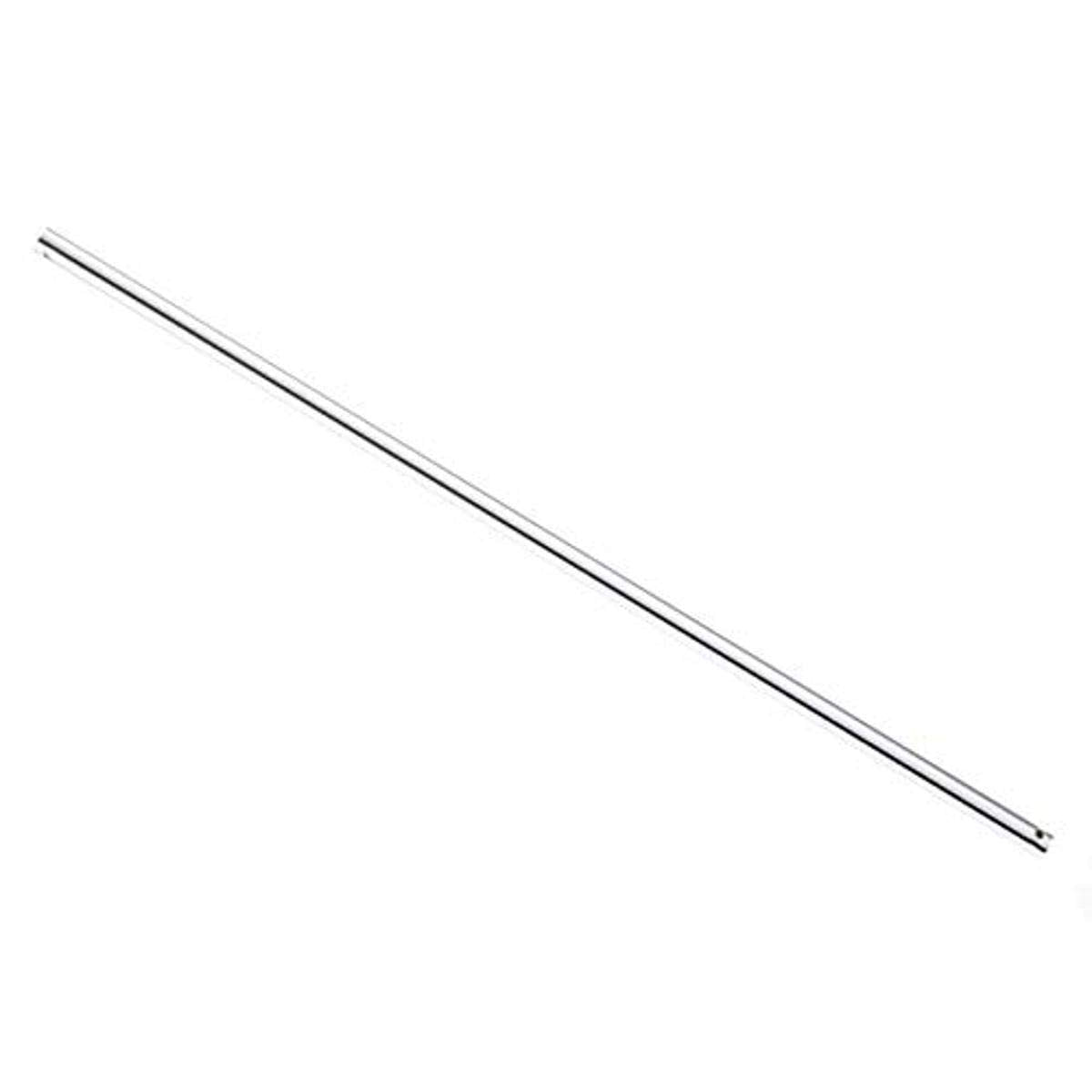 Lucci Air 210555120 Steel Downrod, 12 Inch, Brushed Chrome