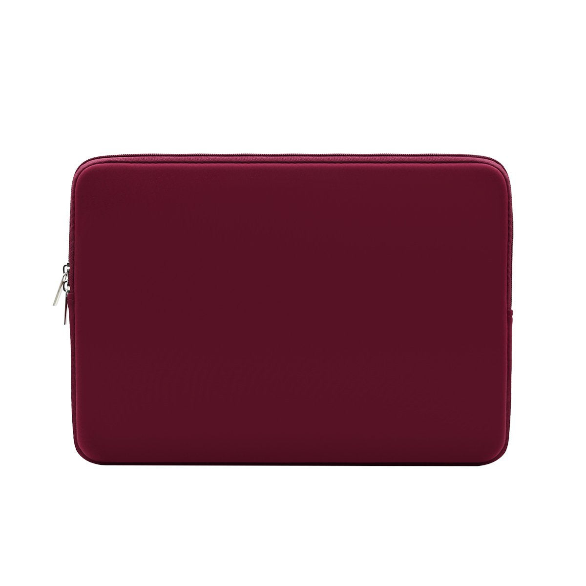 RAINYEAR Laptop Sleeve Case Compatible with 13.3 Inch Notebook Computer Tablet Chromebook 2021 2022 New 14' MacBook Pro M1 A2442 Soft Cover Protective Case Zipper Carrying Bag (Red)