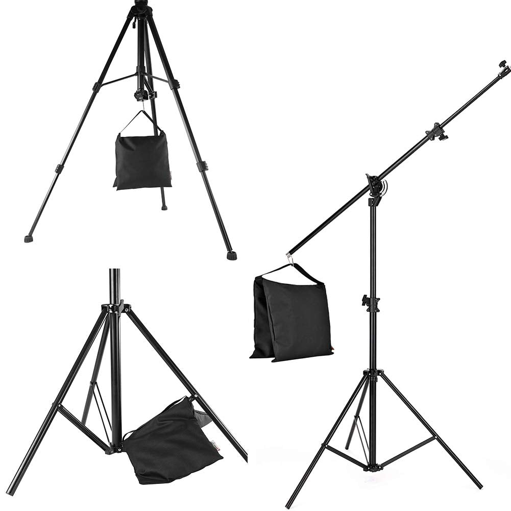 Lidlife 4 Packs Of Heavy Photography Sandbag Studio Video Sandbags, Used For Light Brackets, Boom Brackets, Props For Fixed Brac