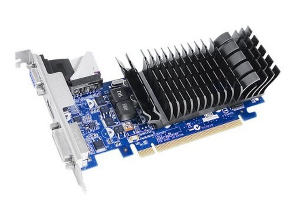 Asus Geforce 210 1Gb 64 Bit Ddr3 Pci Express 2.0 X16 Low Profile Ready Video Card, En210 Silent/Di/1Gd3/V2(Lp)