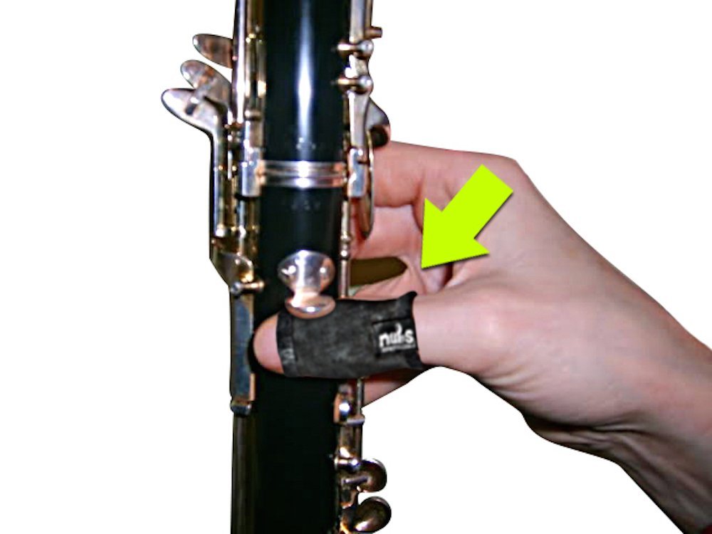 Nubs Thumb Protectors For Sax, Oboe, Clarinet And Woodwind, Padded Thumb Sleeve Rest Cushion With Added Compression   Protection