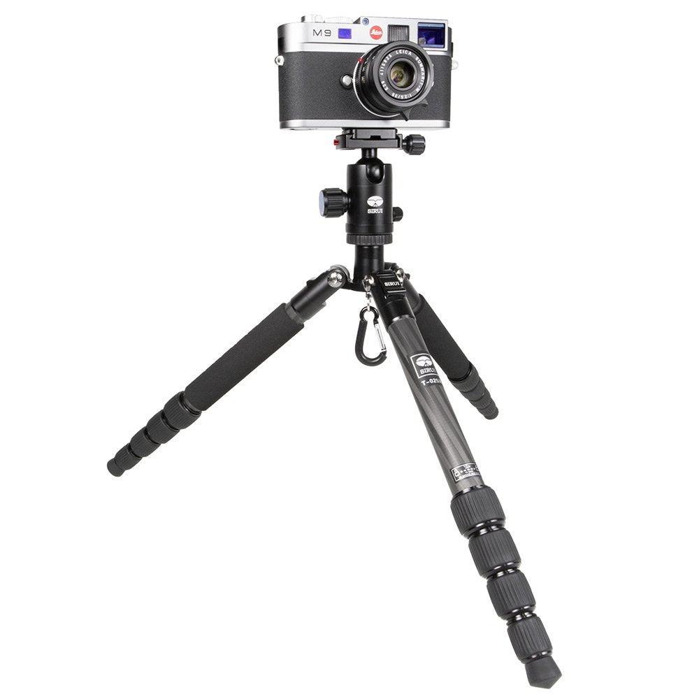 Sirui T 025X Carbon Fibre Ultralight Travel Tripod With C 10S Ball Head