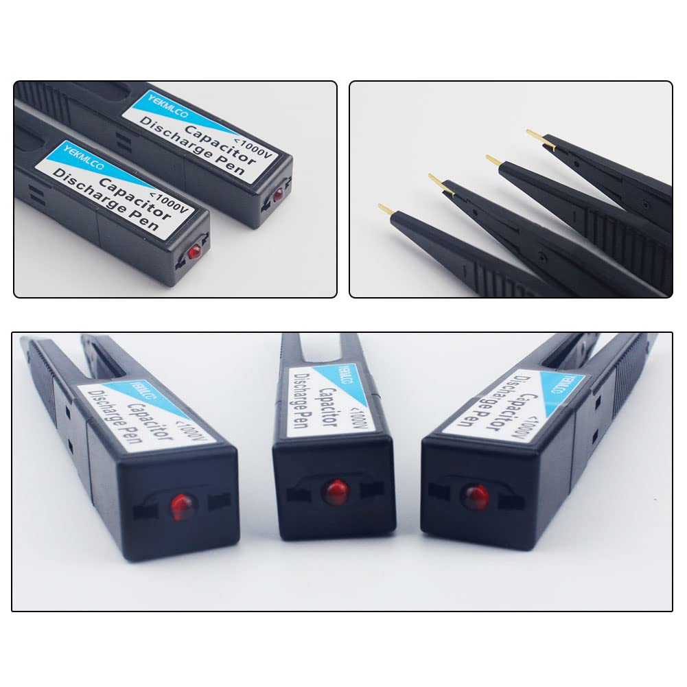 YEKMLCO Capacitor Discharge Pen FDB1 10-1000V Fast Discharging High Voltage Metal