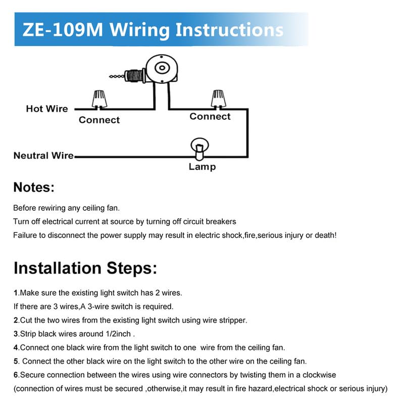 Ceiling Fan Switch Zing Ear Ze 109M Pull Chain Switch On/Off Light Switch For Hunter Ceiling Fan Light Lamp Replacement