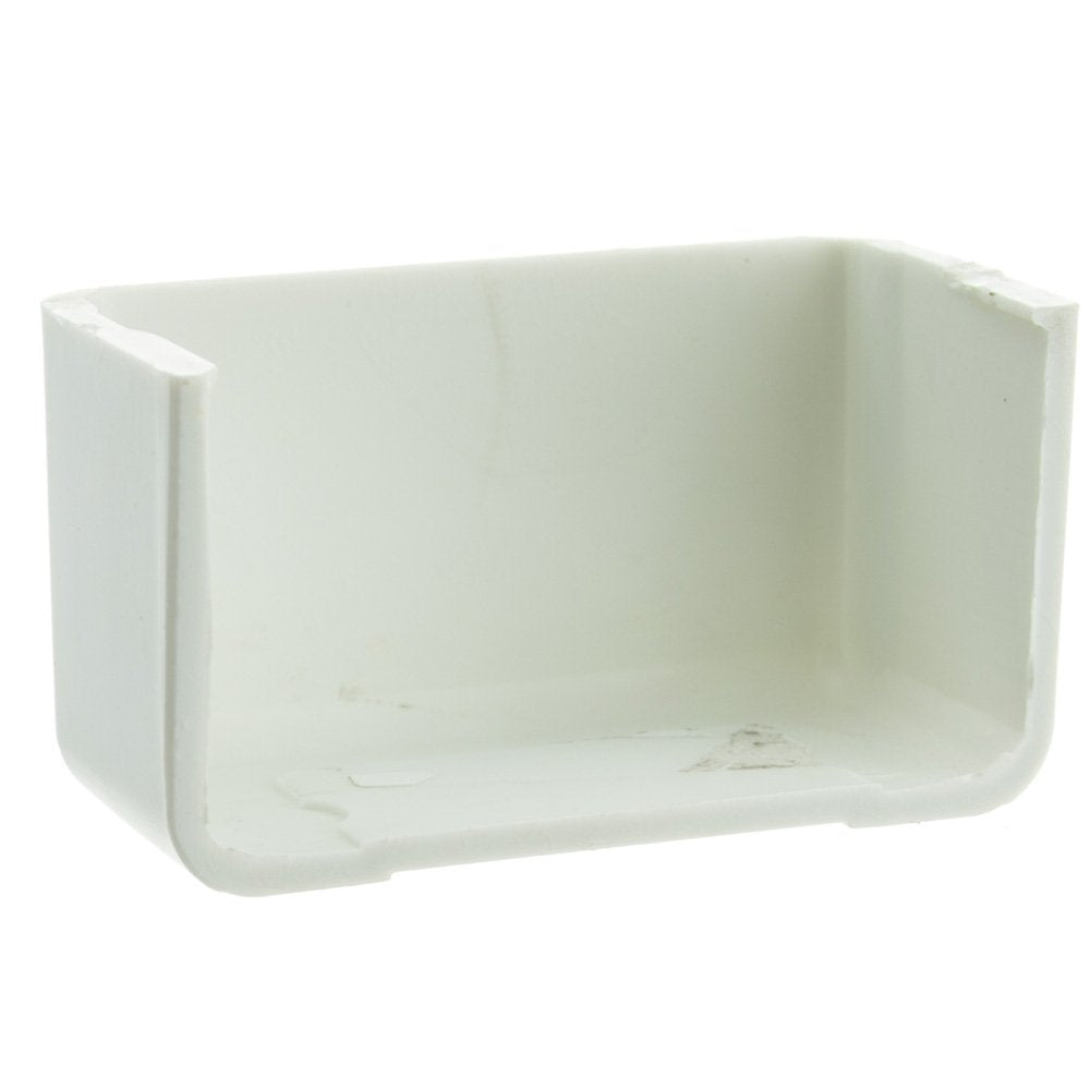 Cord Cover Cable Raceway, 1.75 Inch Surface Mount Cable Raceway End Cap On Wall Cord Concealer (Covers Raceway End), Cord Organi