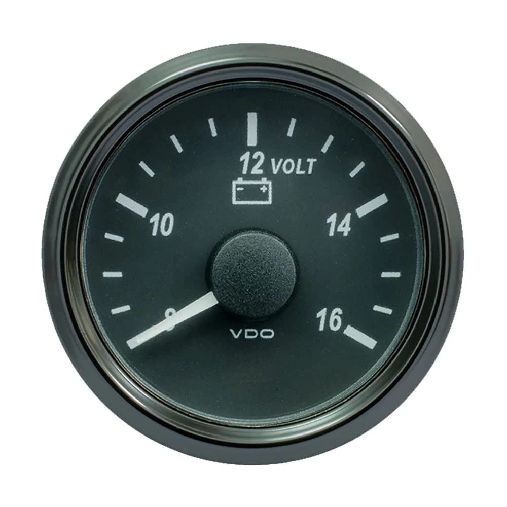 Vdo Singleviu 52Mm (2-1/16'') Voltmeter F/12V Systems,WBAUVB08VRWJNQ6
