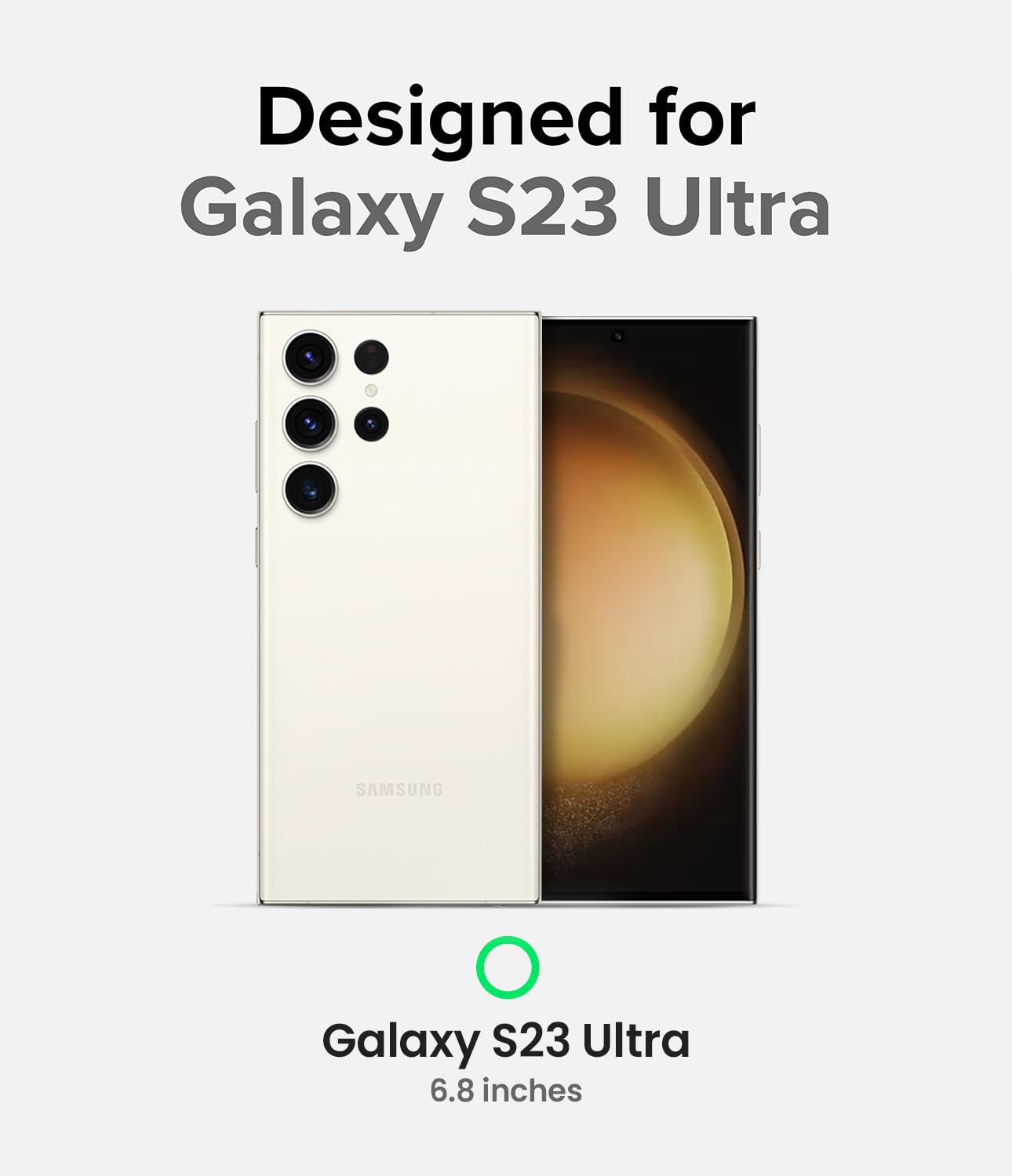 Ringke Onyx [Feels Good In The Hand] Compatible With Samsung Galaxy S23 Ultra Case, Anti Fingerprint Technology Prevents Oily Sm