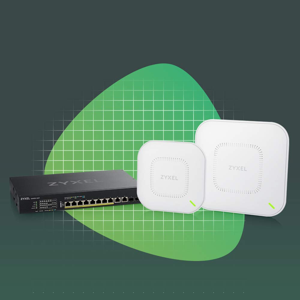 Zyxel 8 Port Multi Gig + 2 10G Copper + 2 10G Fiber Nebulaflex Smart Managed Poe++ Switch With 375W Xs1930 12Hp]