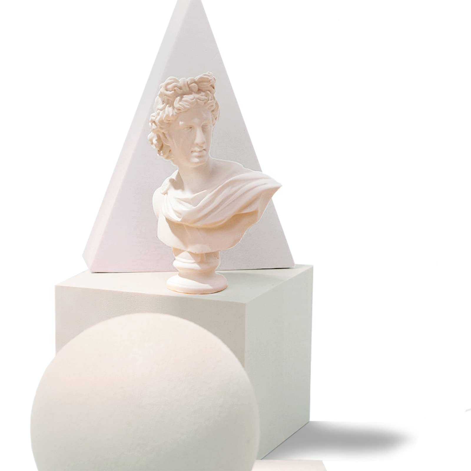 14Pcs Product Photography Background Props Waterproof Hard Foam Geometric Cube Props For Photoshoot