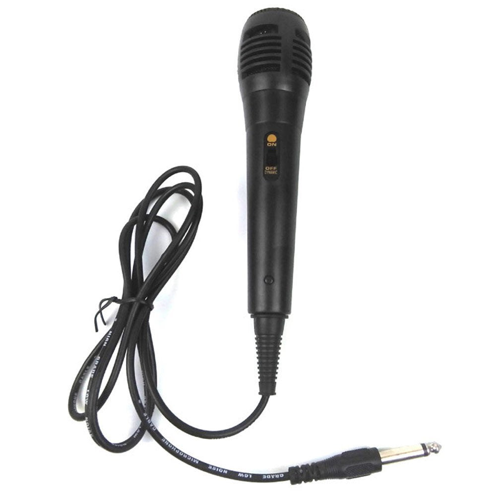 Karaoke Singing Machine Microphone System Unidirectional Dynamic Microphone With 5 Ft. Cord, Xlr