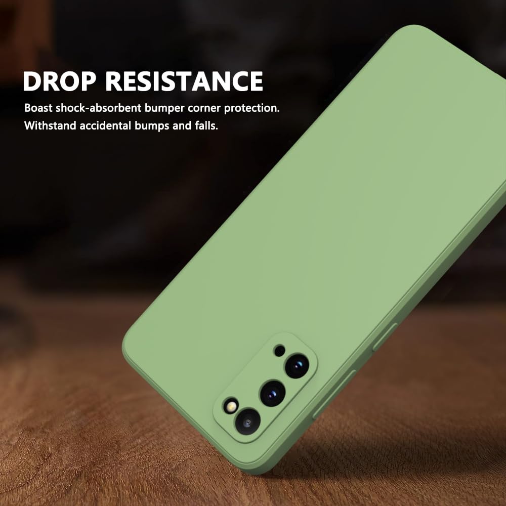 Wogroo For Samsung Galaxy S20 Case Green, Scratch Resistant With Soft Touch, Slim Thin Phone Cover For Samsung Galaxy S20