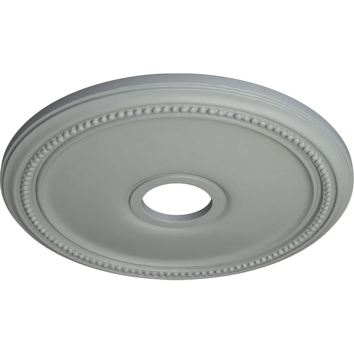 Ekena Millwork Cm18Di Diane Ceiling Medallion, 18''Od X 3 5/8''Id X 1 1/8''P, Factory Primed