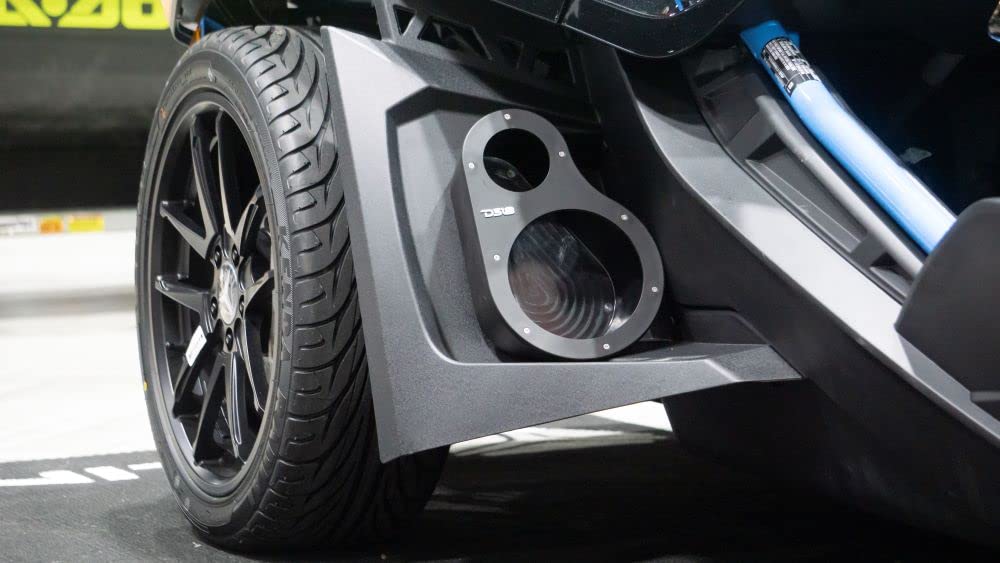 Ds18 Hydro En6P High Density Abs Universal Speaker Pods, 2 Way Pod 1 X 6.5 And 1 X 1.5 Tweeters   For All Elements Cars, Trucks,