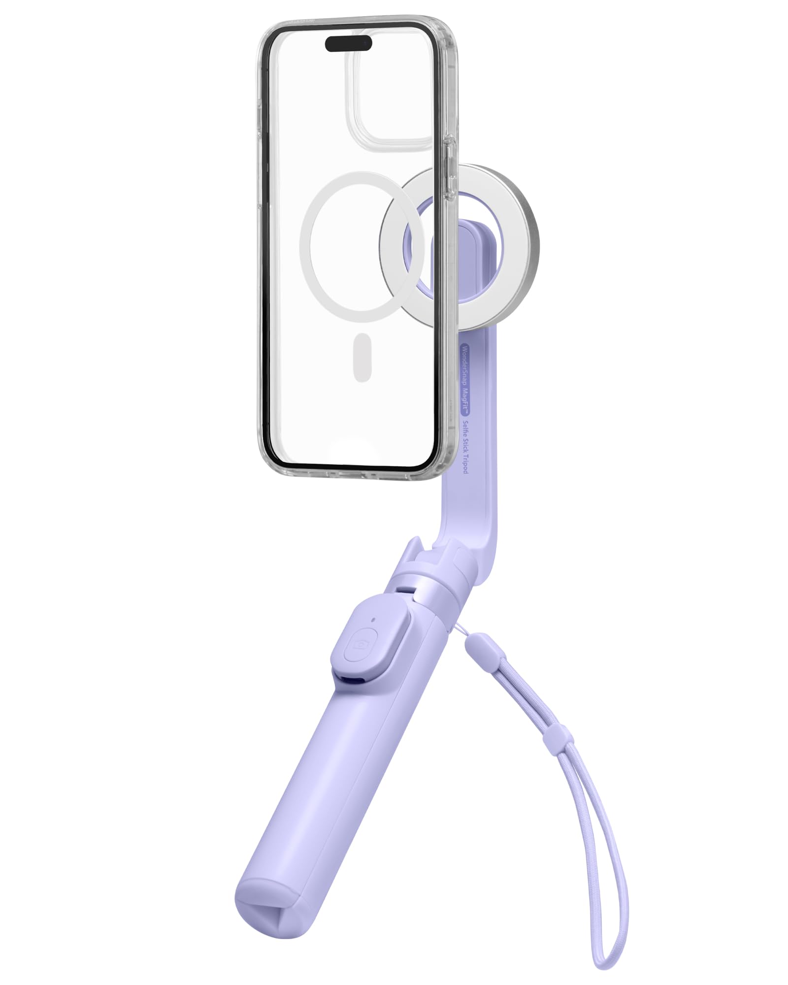 Spigen Selfie Stick Tripod Stand With Bluetooth Remote Control Shutter 24 Extendable Holder Compatible With Magsafe Iphone 17/16