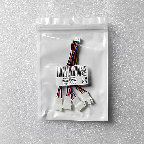 Gebildet Formed Pwm Gpu Fan Adapter, Mini 4 Pin To Dual Standard 3 Pin/4 Pin Extension Converter Cable, Graphics Card Fan Splitt