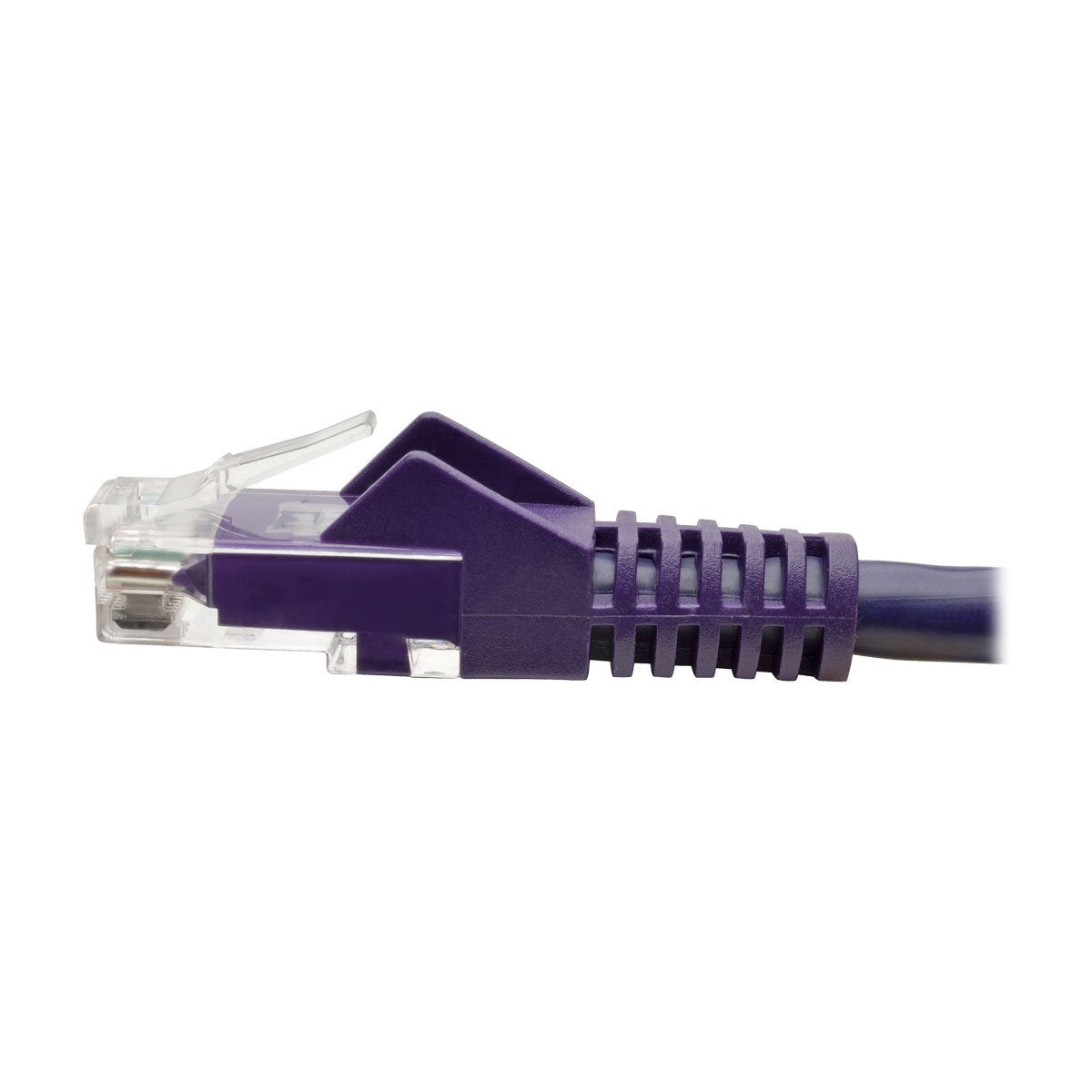 Tripp Lite 15Ft Cat6 Gigabit Ethernet Snagless Molded Patch Cable Utp Purple Rj45 M/M 15 (N201 015 Pu)