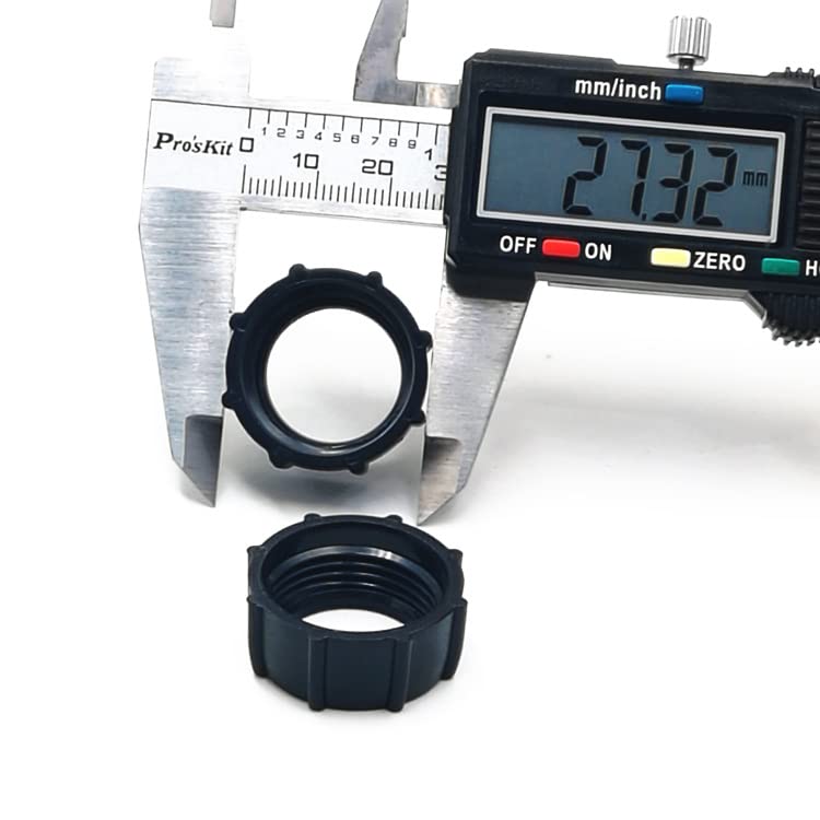 Vizgiz 6 Pack Tightening Nut For Replacement Car Mount Screw-On 17Mm Ball-Joint Fixed Adapter Head Bracket Holder Ring For Phone