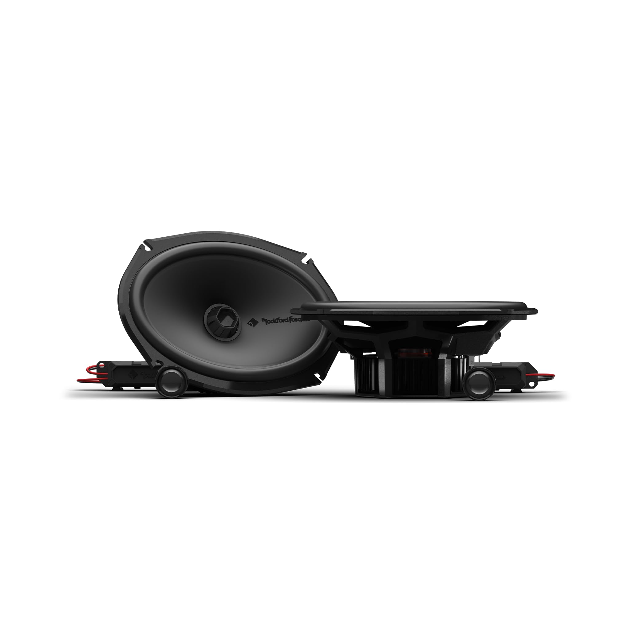 Rockford Fosgate P2V2-69HO Punch P2 6x9 High Output 2-Way 2-Ohm Convertible Speakers, Configure as a Coaxial or Component System