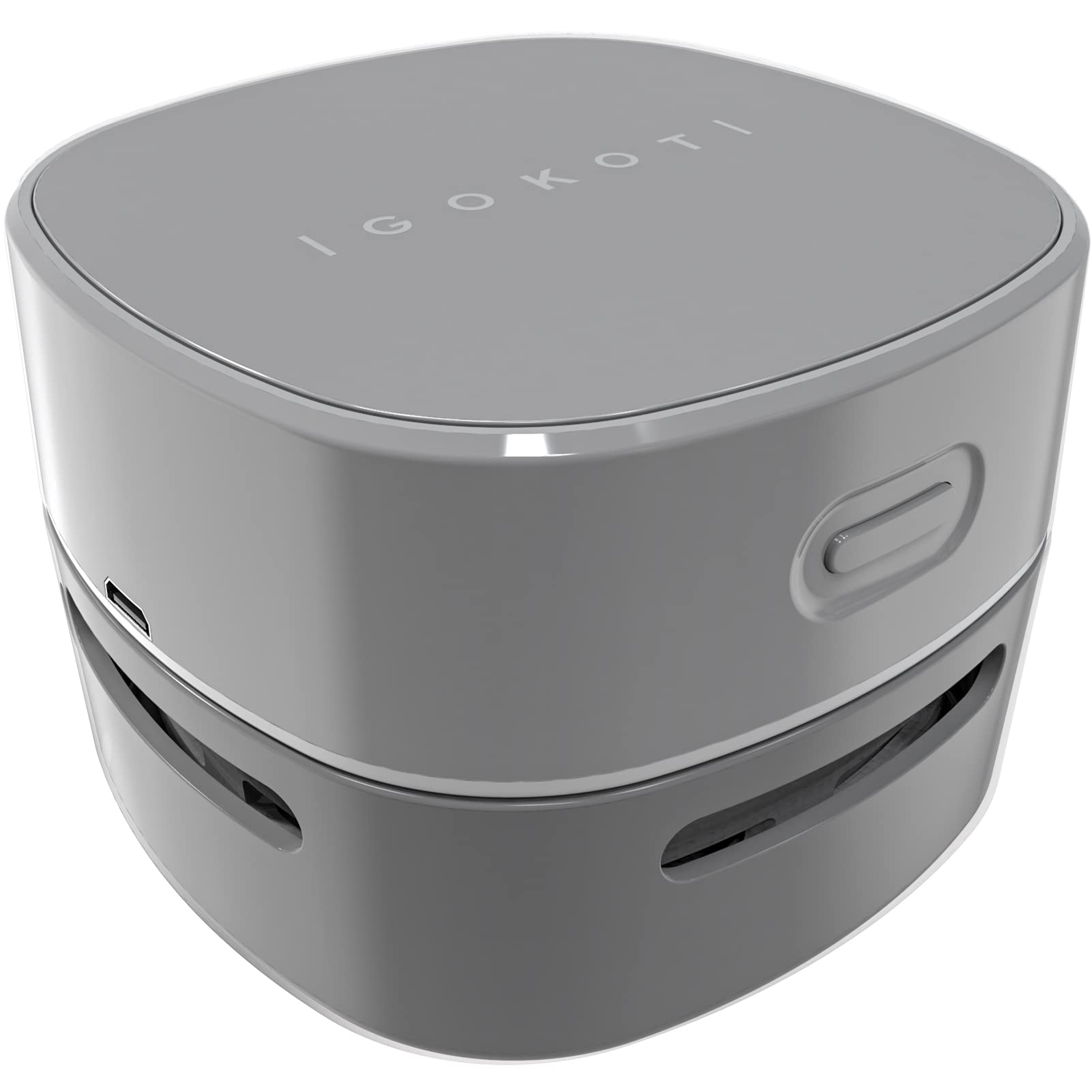 Igokoti Desktop Vacuum Cleaner Mini Tabletop Dust Sweeper Rechargeable Small Energy Saving High Endurance,Cordless 360 Rotatable