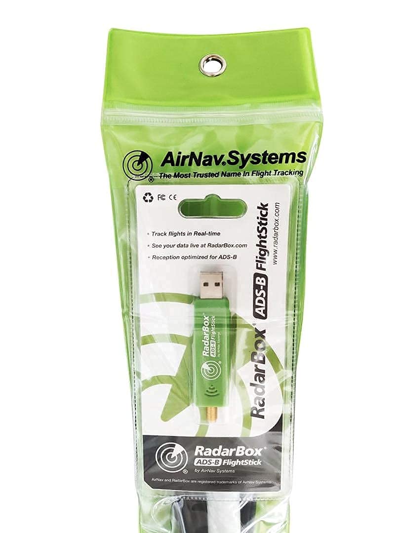 Airnav Radar Ads B 1090 Mhz Outdoor Antenna With Sma Connector And Radarbox Flightstick Bundle
