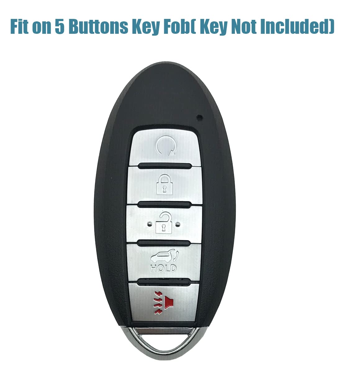 Vurbemes 360 Degree Soft Tpu Protector Key Fob Cover Case Compatible With Infiniti Jx35 Q50 Q60 Qx56 Qx60 Qx80 For Nissan Altima