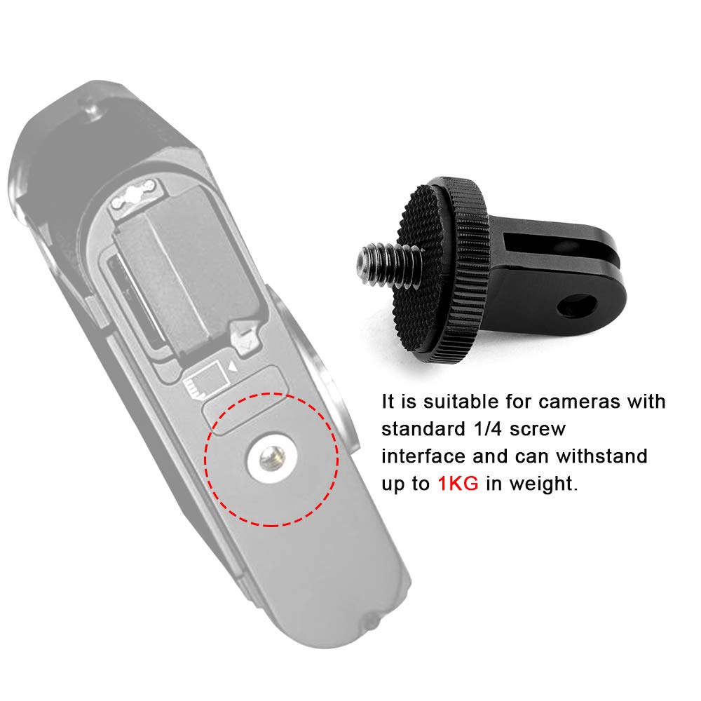 Tripod Mount For Gopro Tripod Adapter 1/4 20 Camera Mount Adapter Mount Tripod Fits Gopro Hero Sony Xiaomi Yi Sjcam Action Camer