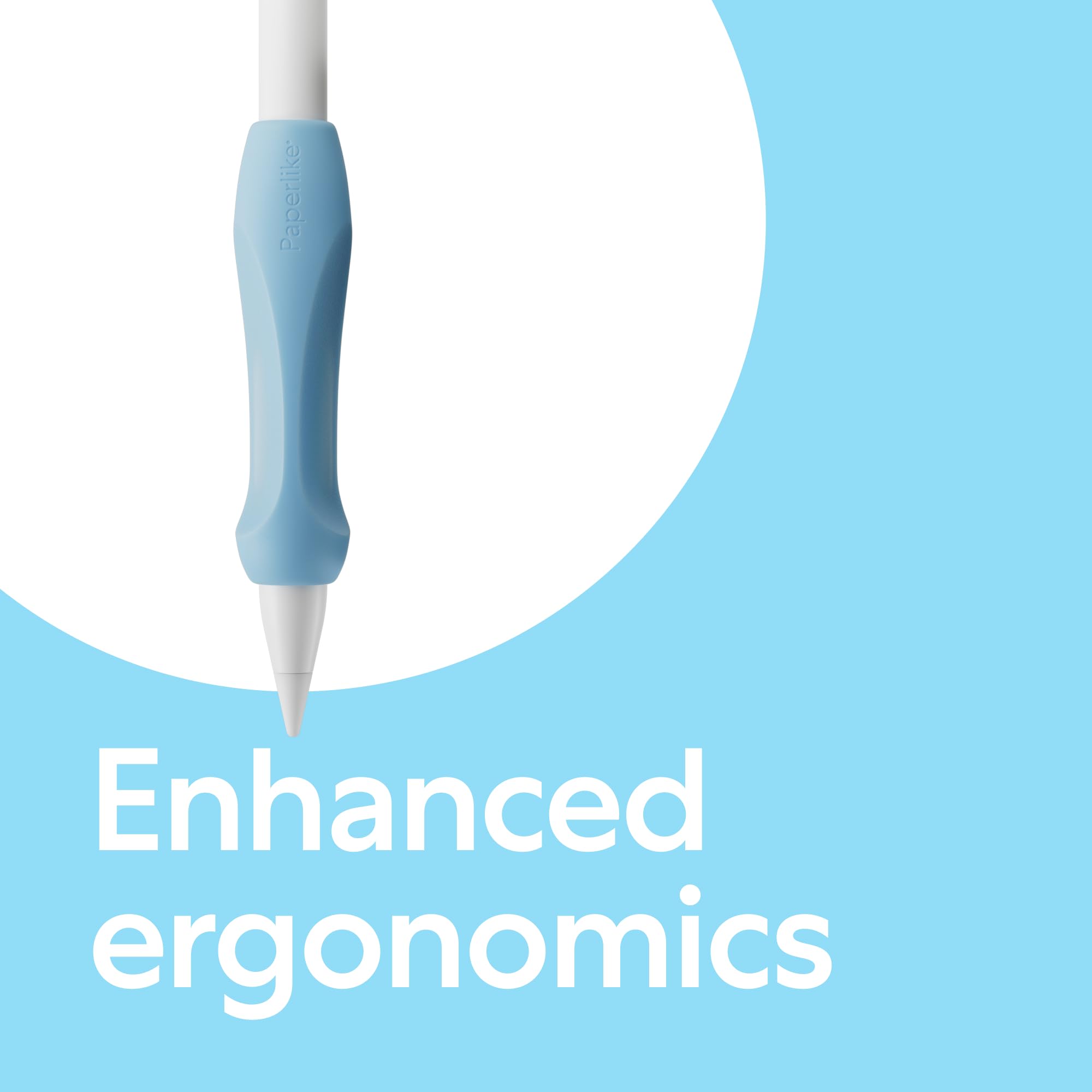 Paperlike'S Pencil Grips For Apple Pencil 1St & 2Nd Generation, Usb C & Pro   Set Of 2   Ergonomic Precision