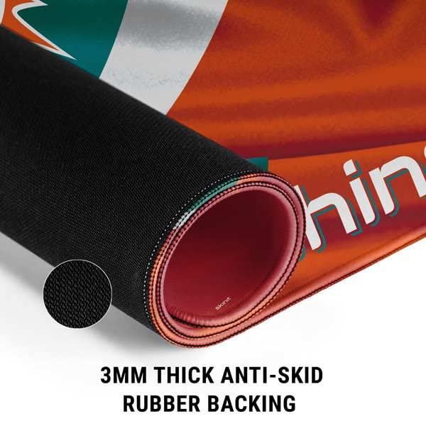 Skinit Extra Large Gaming   Officially Licensed Nfl Miami Dolphins Design