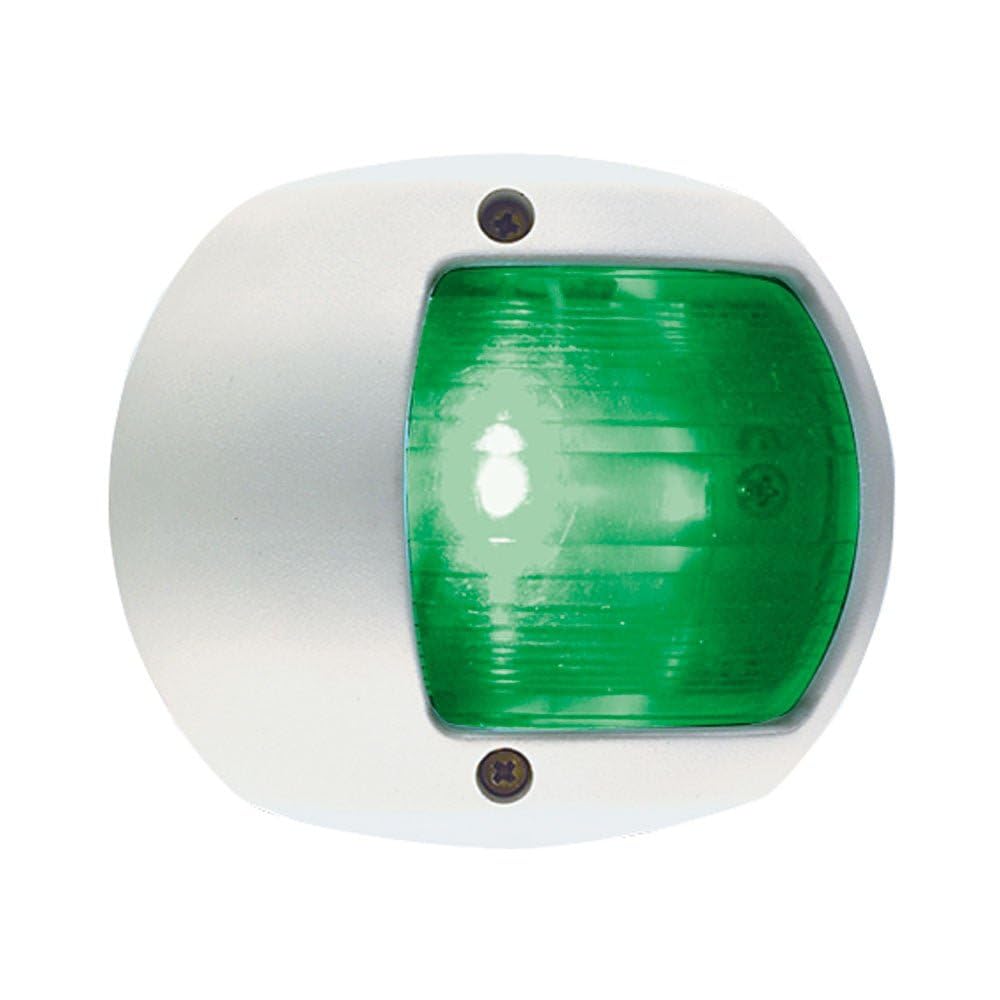 Perko Led Side Light - Green - 12V - White Plastic Housing,WBLITB08C24DHBN