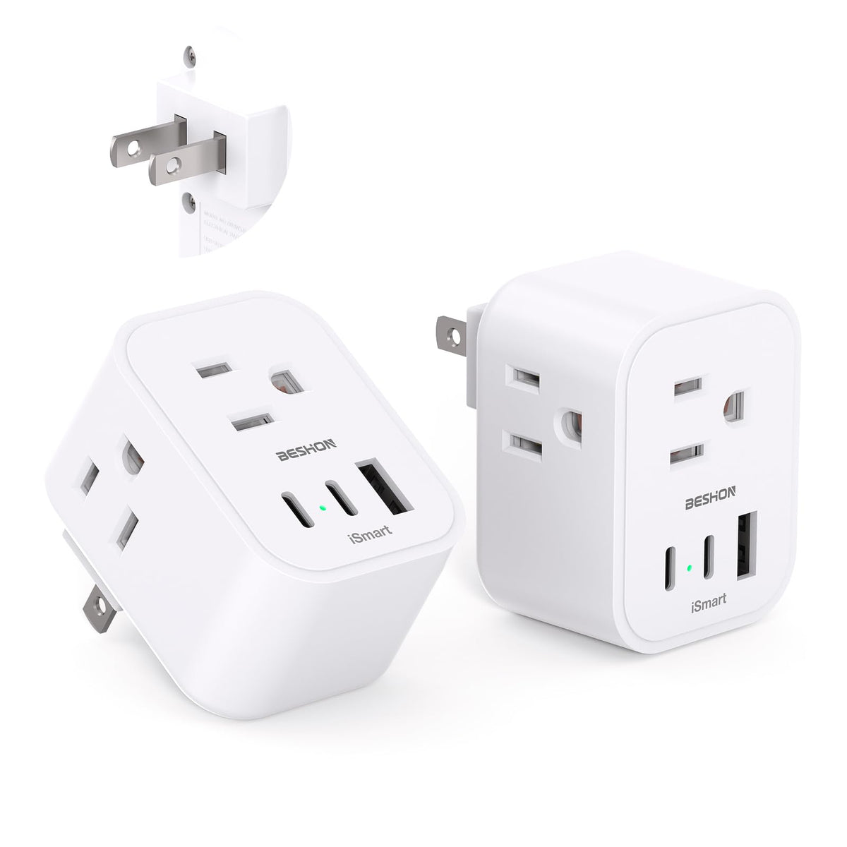 ?2 Pack? Us To Japan Plug Adapter, Type A Travel Power With 3 Outlets ...