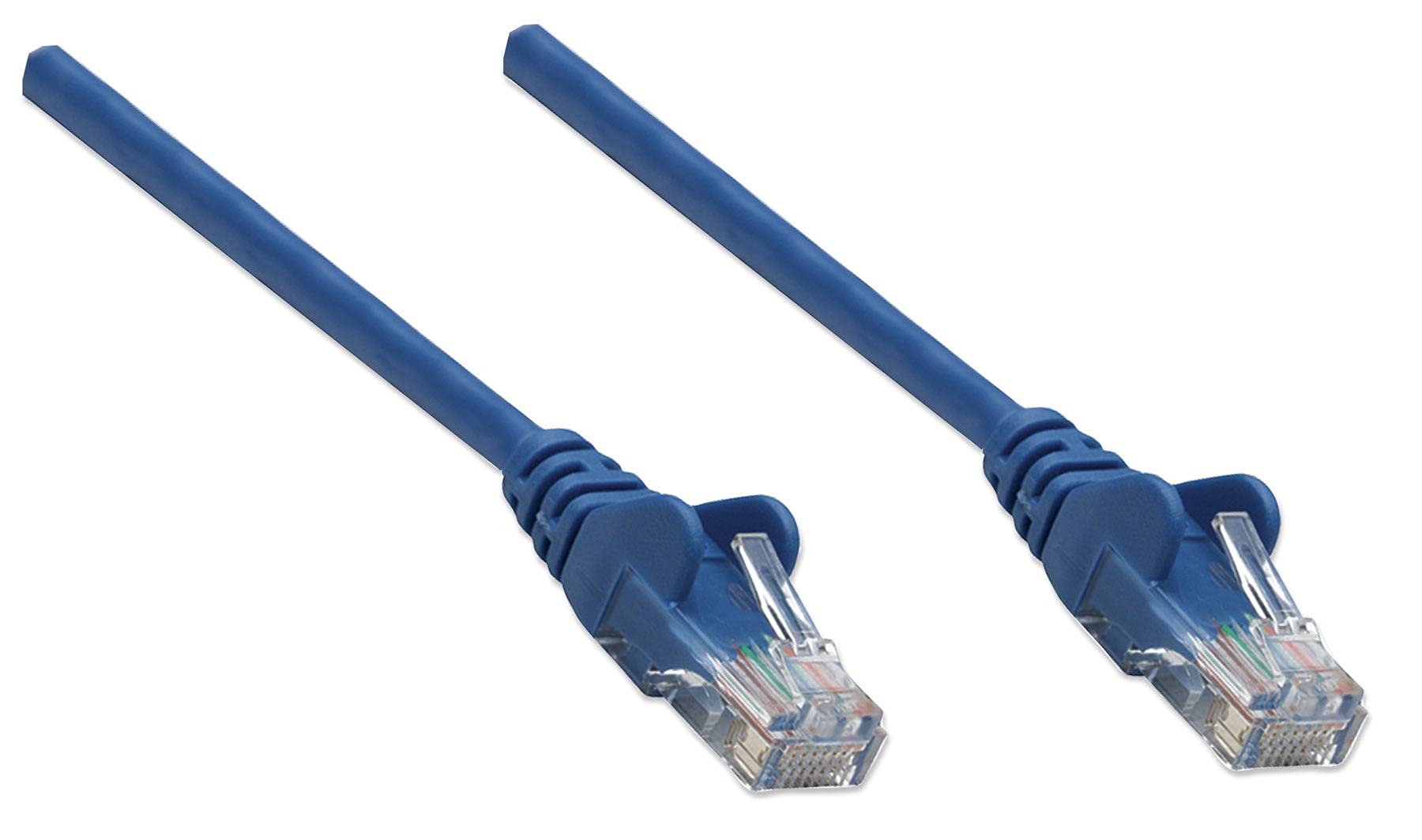 Intellinet Network Solutions Cat5E Rj 45 Male/Rj 45 Male Utp Network Patch Cable, (319874), Blue, 7.5 M (25 Ft)