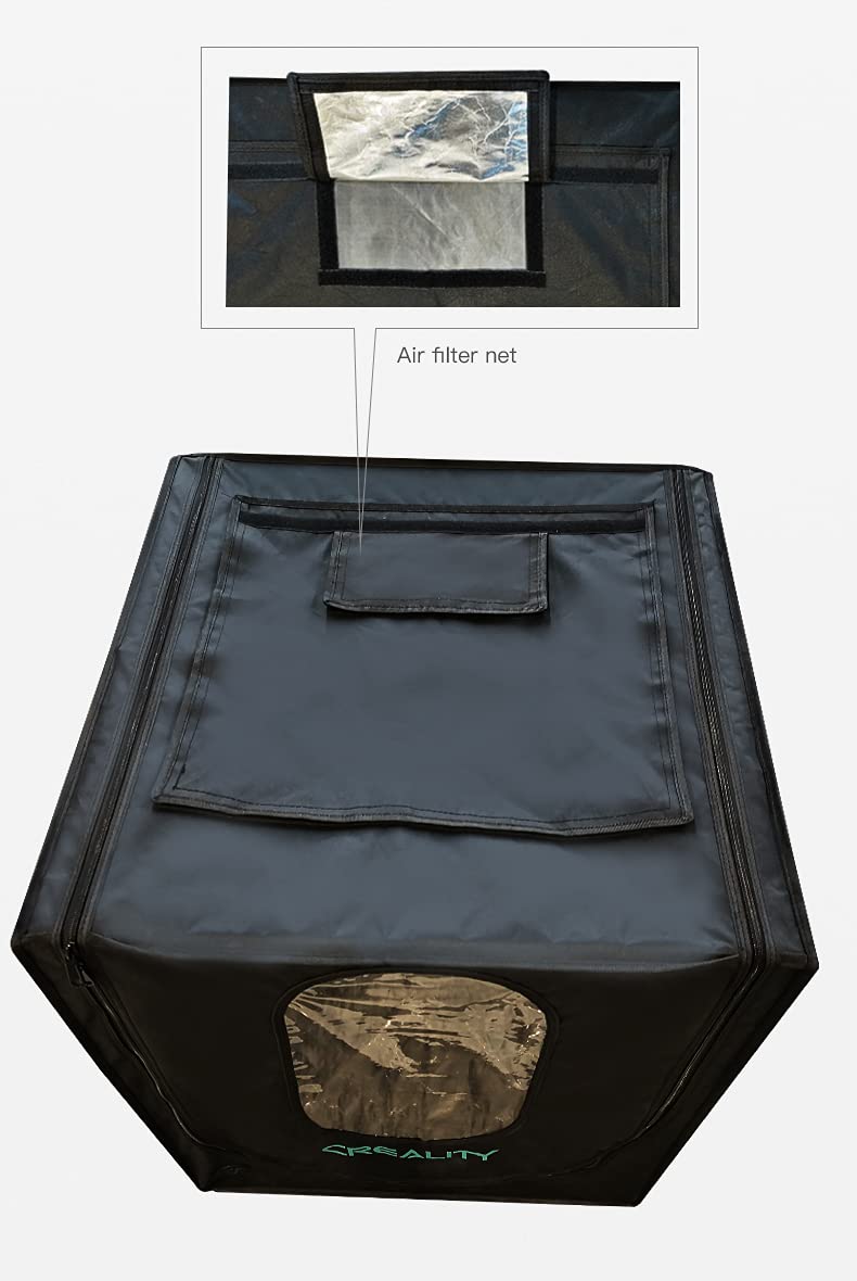 Upgraded 3D Printer Multifunctional Enclosure Constant Temperature Protective Cover With Led Light, Titanium Cr10 Heatbreak For