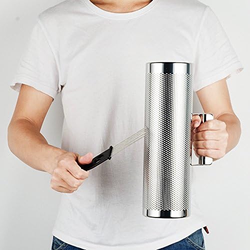 Metal Guiro 12X 4 Stainless Steel With Scraper Latin Percussion Instrument,By Vangoa