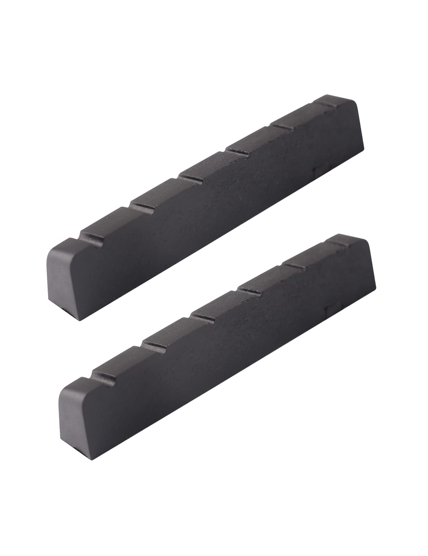 Metallor 6 String Graphite Guitar Nut Pre Slotted Top Nut Compatible With Les Paul Lp Sg Style Electric Guitar Or Acoustic Guita