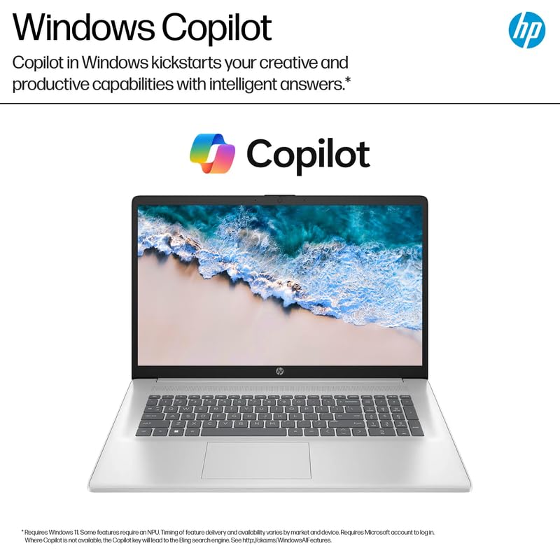 Hp Business Laptop Computer, 17.3'' Fhd Ips Led Laptop 32Gb Ram 1Tb Ssd, Amd Ryzen 5 7430U, Windows 11 Pro Laptop With Microsoft