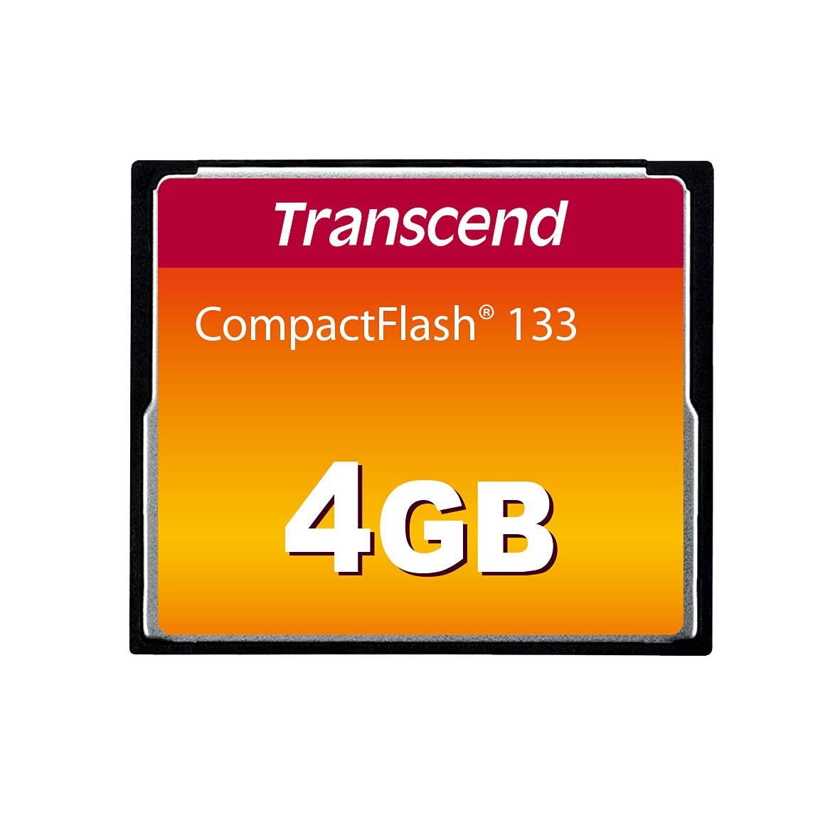 Transcend 4 Gb 133X Compactflash Memory Card Ts4Gcf133