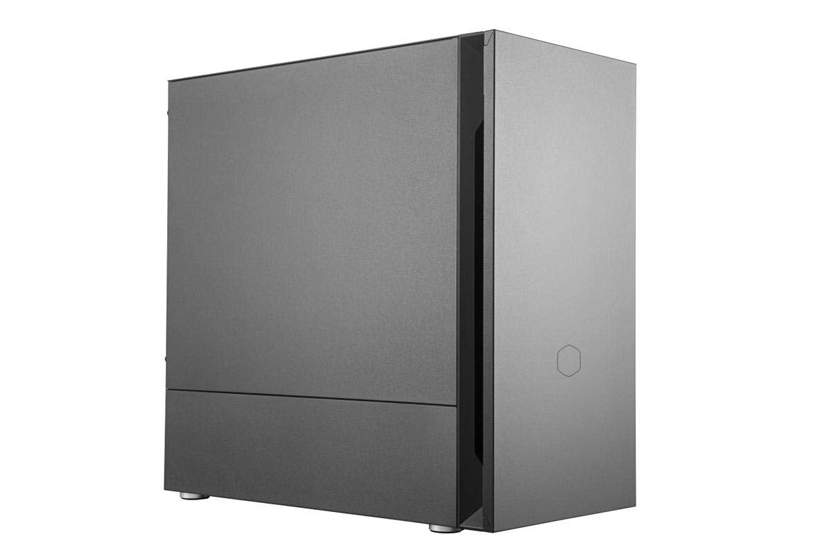 Cooler Master Silencio S400 Matx Tower W/Sound Dampening Material, Sound Dampened Steel Side Panel, Reversible Front Panel, Sd C