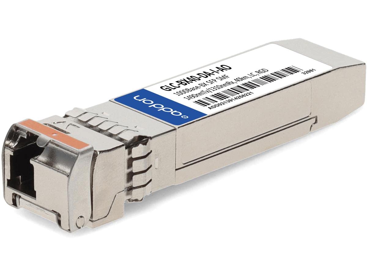 Addon Cisco Glc-Bx40-Da-I Compatible Taa Compliant 1000Base-Bx Sfp Transceiver (