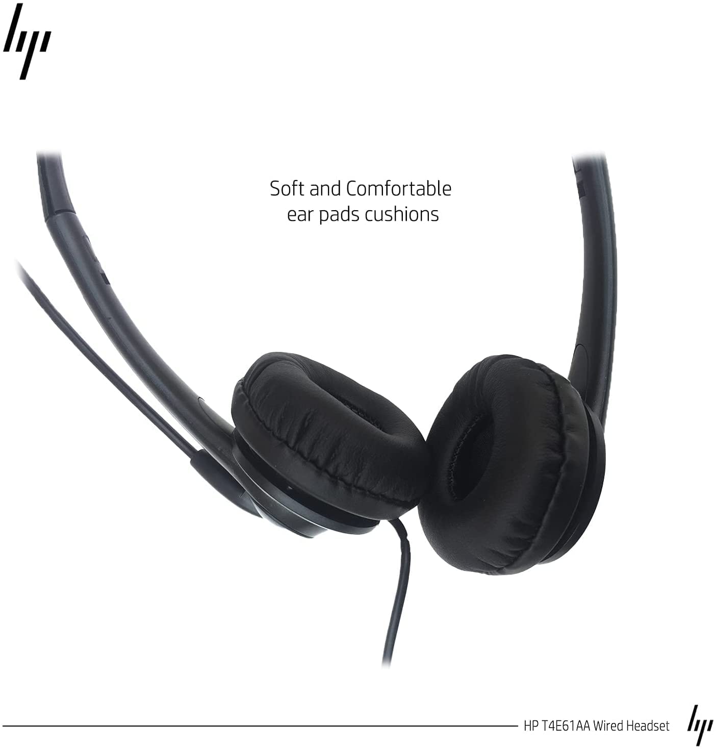 HP 3.5mm Stereo Wired Business Headset, Customer Service Headset with Microphone for Laptop/Desktop/PC/MAC