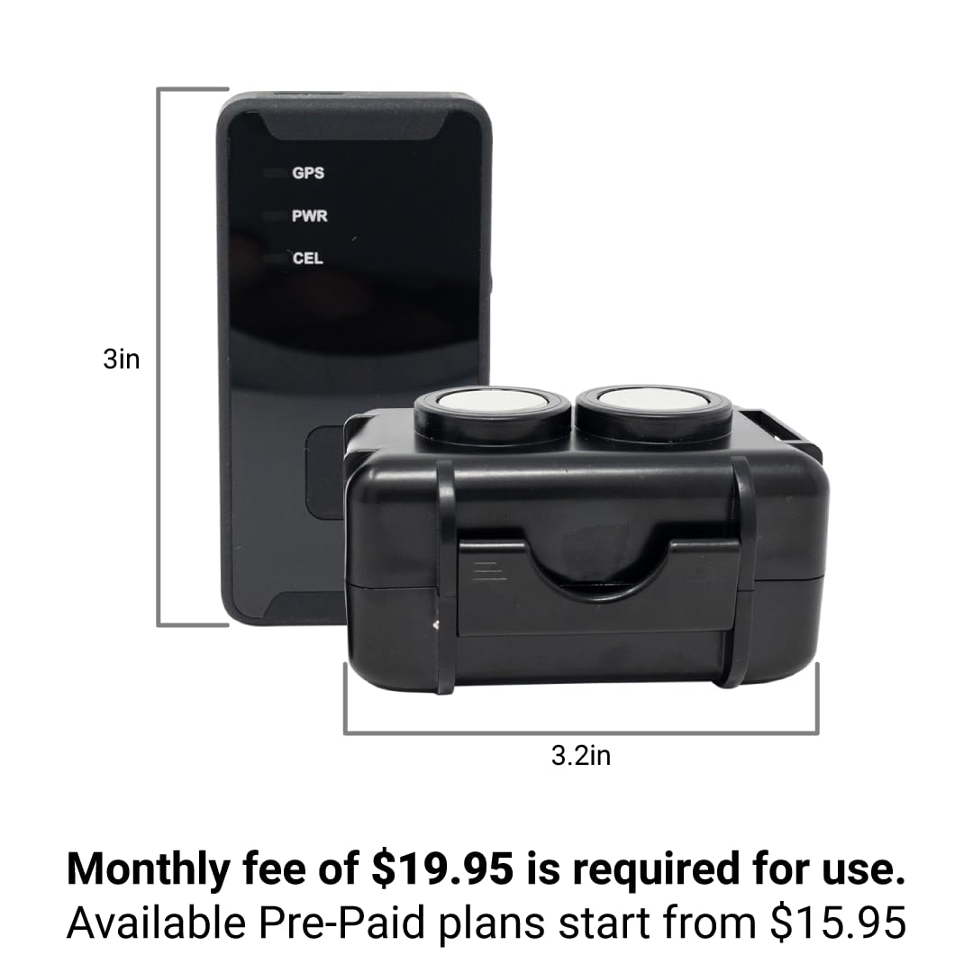 Optimus 2.0 Gps Tracker   Bundle With Twin Waterproof Magnet Case For Vehicles, Assets   4G Lte   Real Time Gps Tracking Device � Instant Alerts