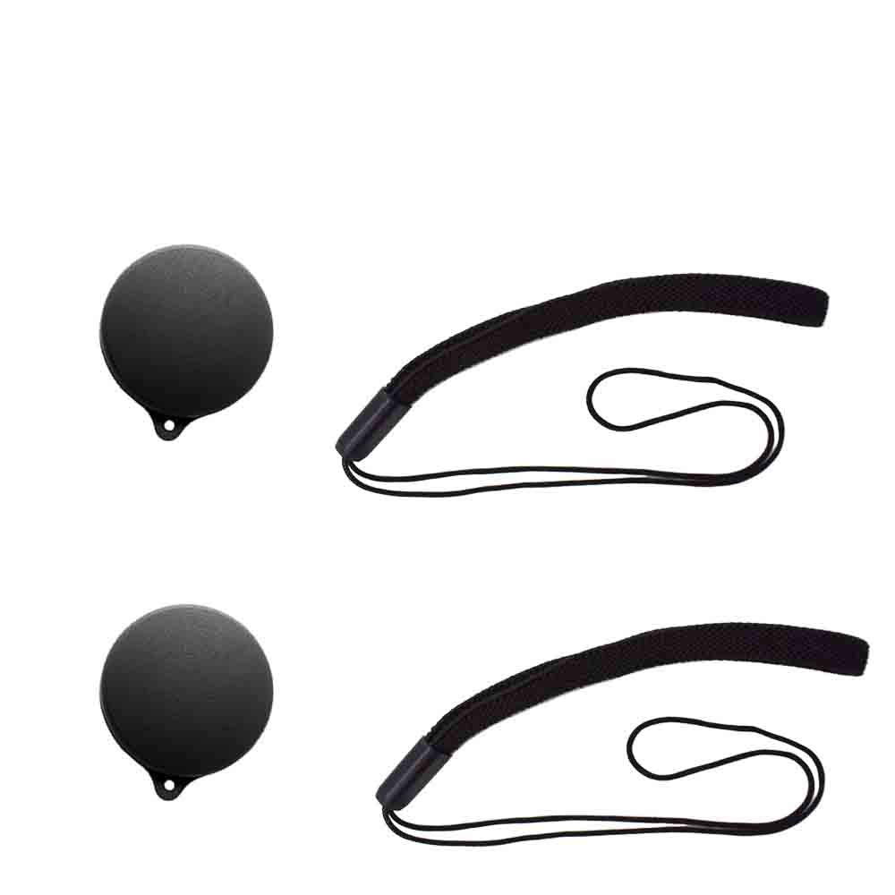 Rubber Lens Cover Cap For Gopro Max Waterproof 360 Camera With Keeper, Ulbter Elastic Lens Cap Leash Keeper Prevent Lens Cap Los