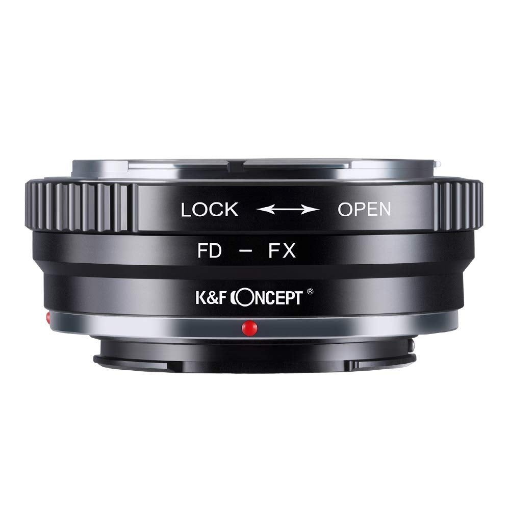 K&F Concept Lens Mount Adapter Canon Fd Lens To Fujifilm Fx Mount Mirrorless Camera Adapter