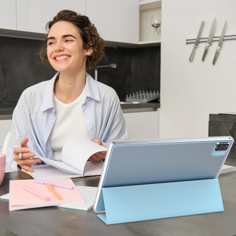 10 Inch Tablet Android 14 Tablets 2 In 1 With Keyboard Case Mouse Stylus Android Tableta 8Gb+64Gb Support 1Tb Expansion, 10.1  I