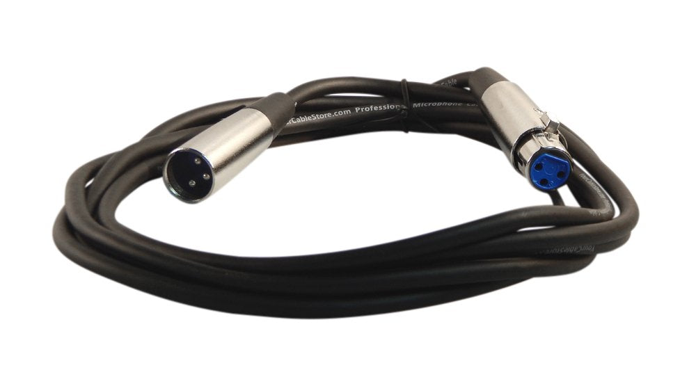 Your Cable Store 10 Foot XLR 3 Pin Male/Female Microphone Cable