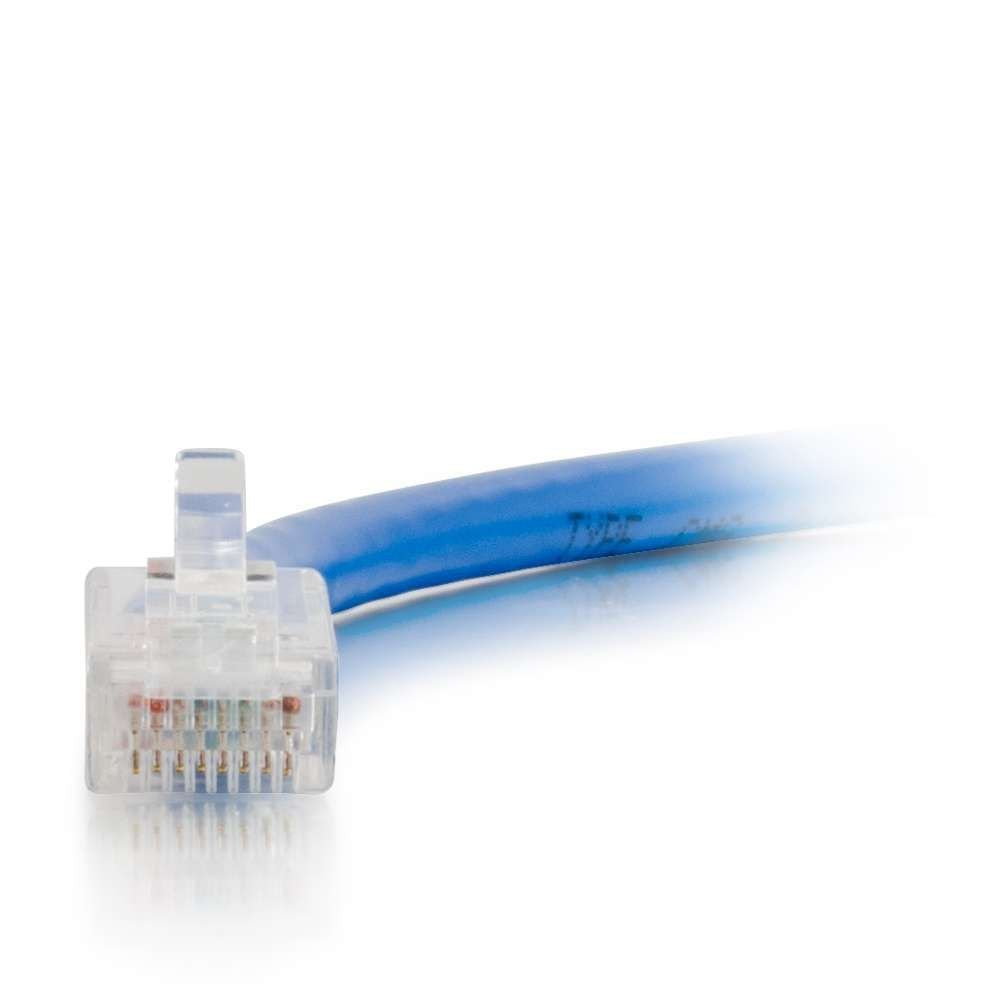C2G 04097 Cat6 Cable   Non Booted Unshielded Ethernet Network Patch Cable, Blue (15 Feet, 4.57 Meters)