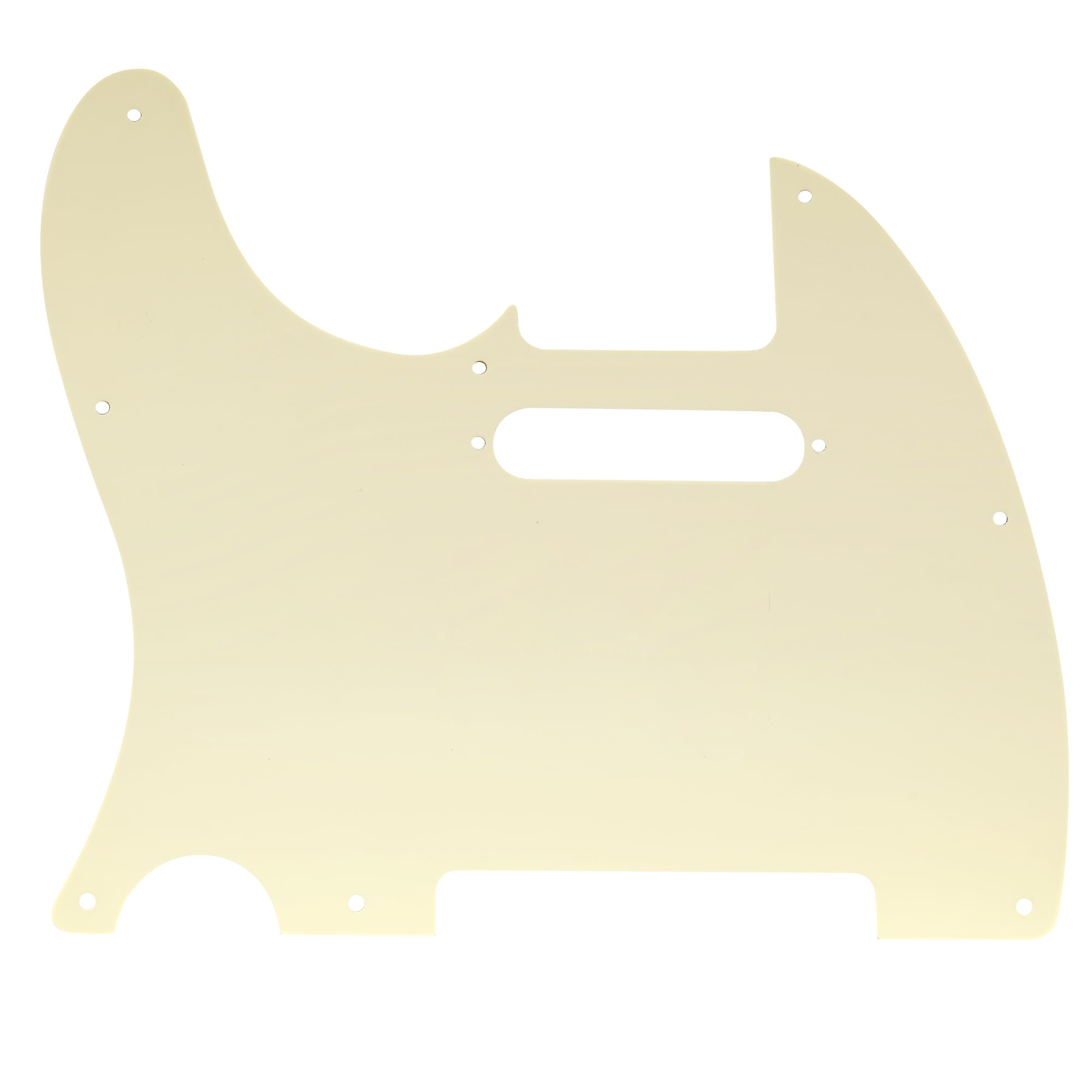 Musiclily 8 Hole Tele Pickguard Scratch Plate Pick Guards For Americanmexican Made Fender Standard Telecaster Modern Style Elect
