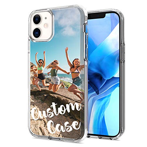 Mundaze Personalized Custom Phone Case For Iphone 12 6.1 Inch   Design Your Own Perfect Custom Picture Photo Case