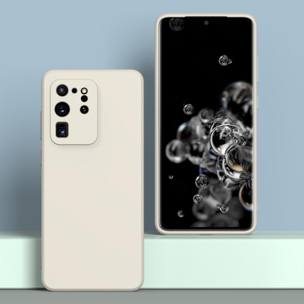 Wogroo For Samsung Galaxy S20 Ultra Case White, Scratch Resistant With Soft Touch, Slim Thin Phone Cover For Samsung Galaxy S20