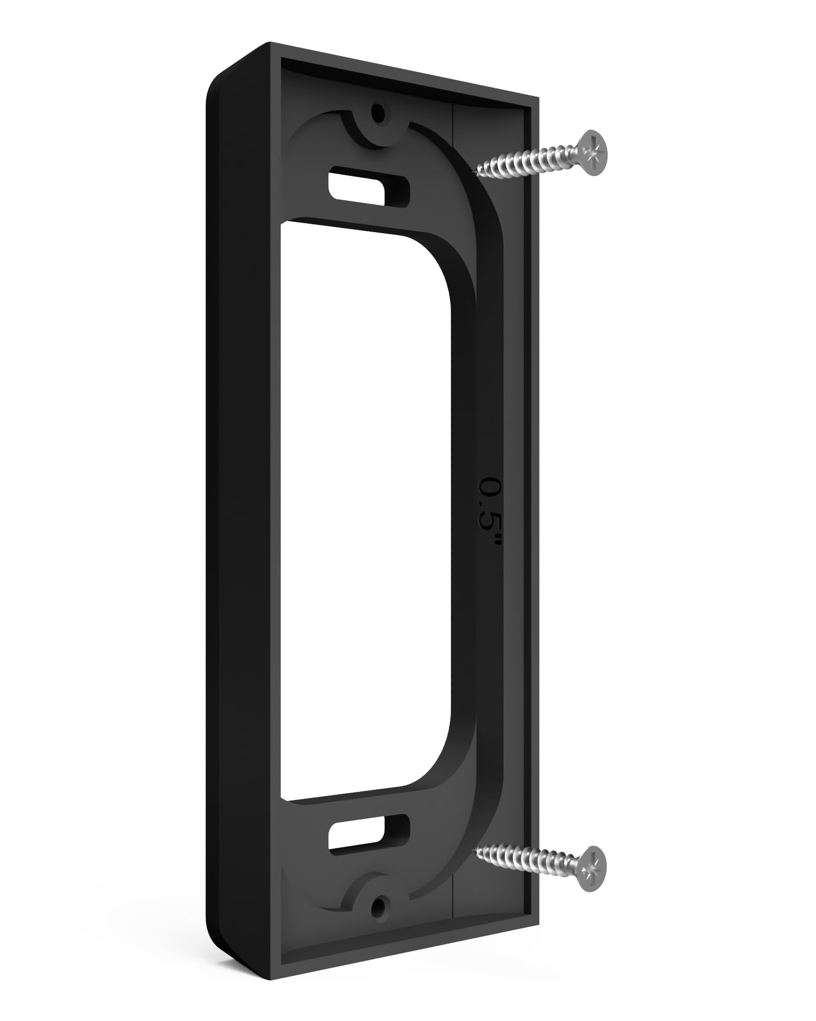 Ring Pro2 Doorbell Mount   Hidden River Lab Genuine Mounting Spacer   0.5 Inch Offset   Compatible With Ring Pro2 Video Doorbell