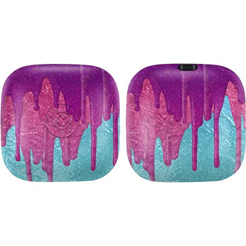 Skinit Decal Audio Skin Compatible With Powerbeats Pro   Paint Splatter Purple Design